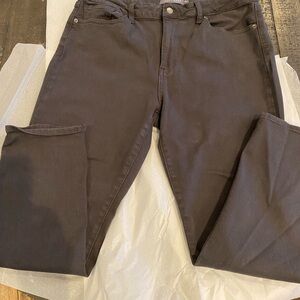 Just USA Women's High-Rise Jeans in Gray denim